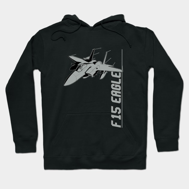 F-15 Eagle Jet Fighters Hoodie by Jose Luiz Filho